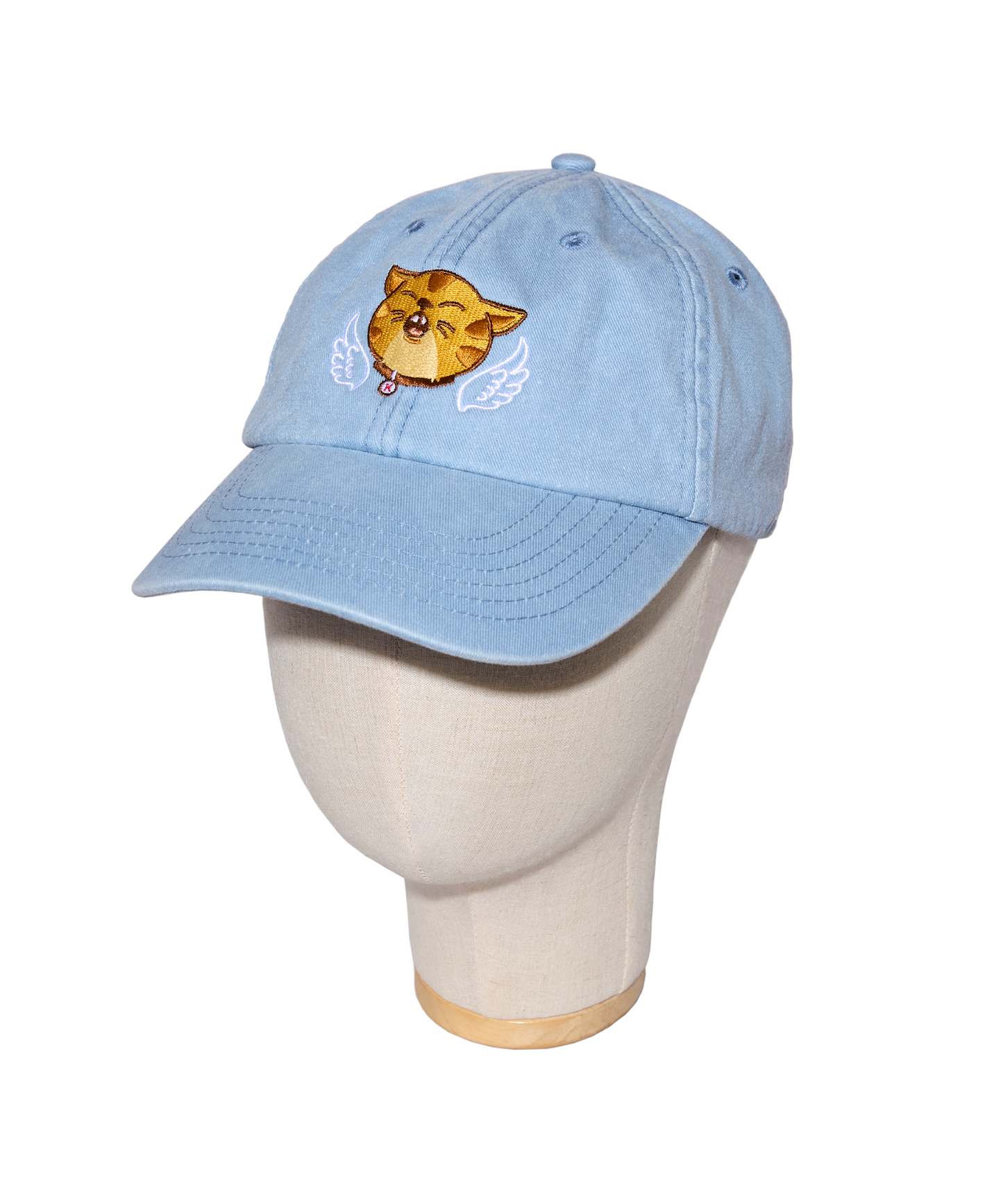 I Go Meow Cap (Vintage Light Blue)