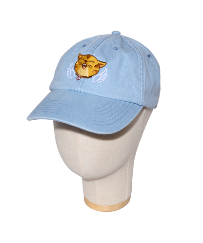 I Go Meow Cap (Vintage Light Blue)