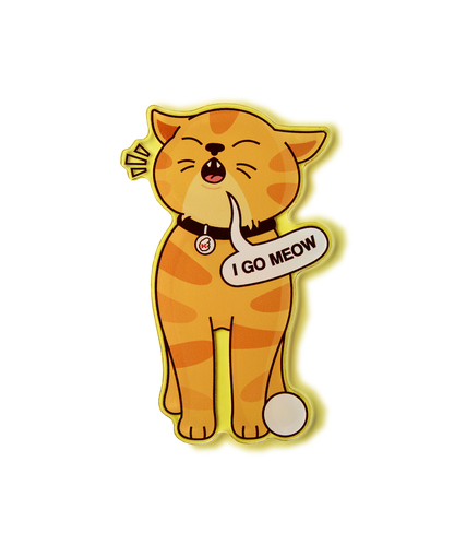 I Go Meow Magnet