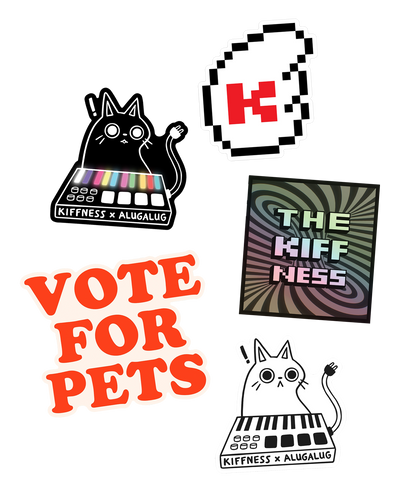 TheKiffness Sticker Set