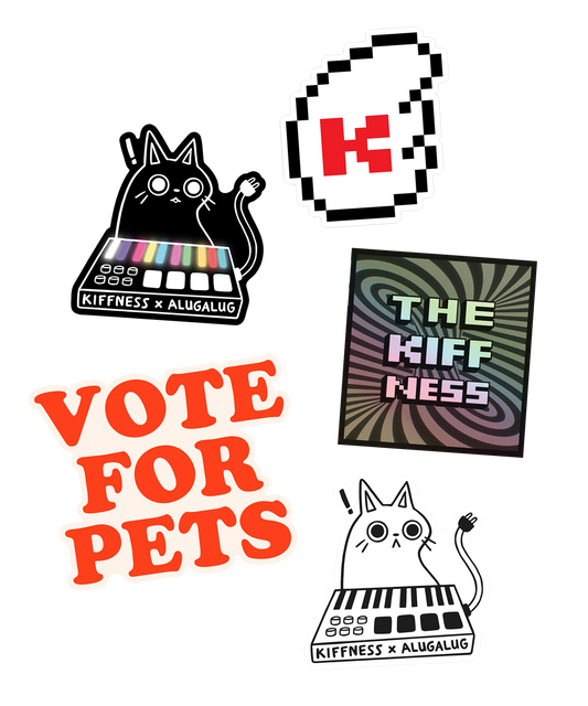TheKiffness Sticker Set