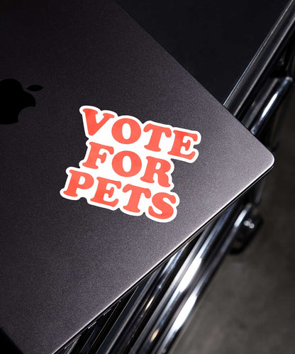 Vote For Pets Sticker