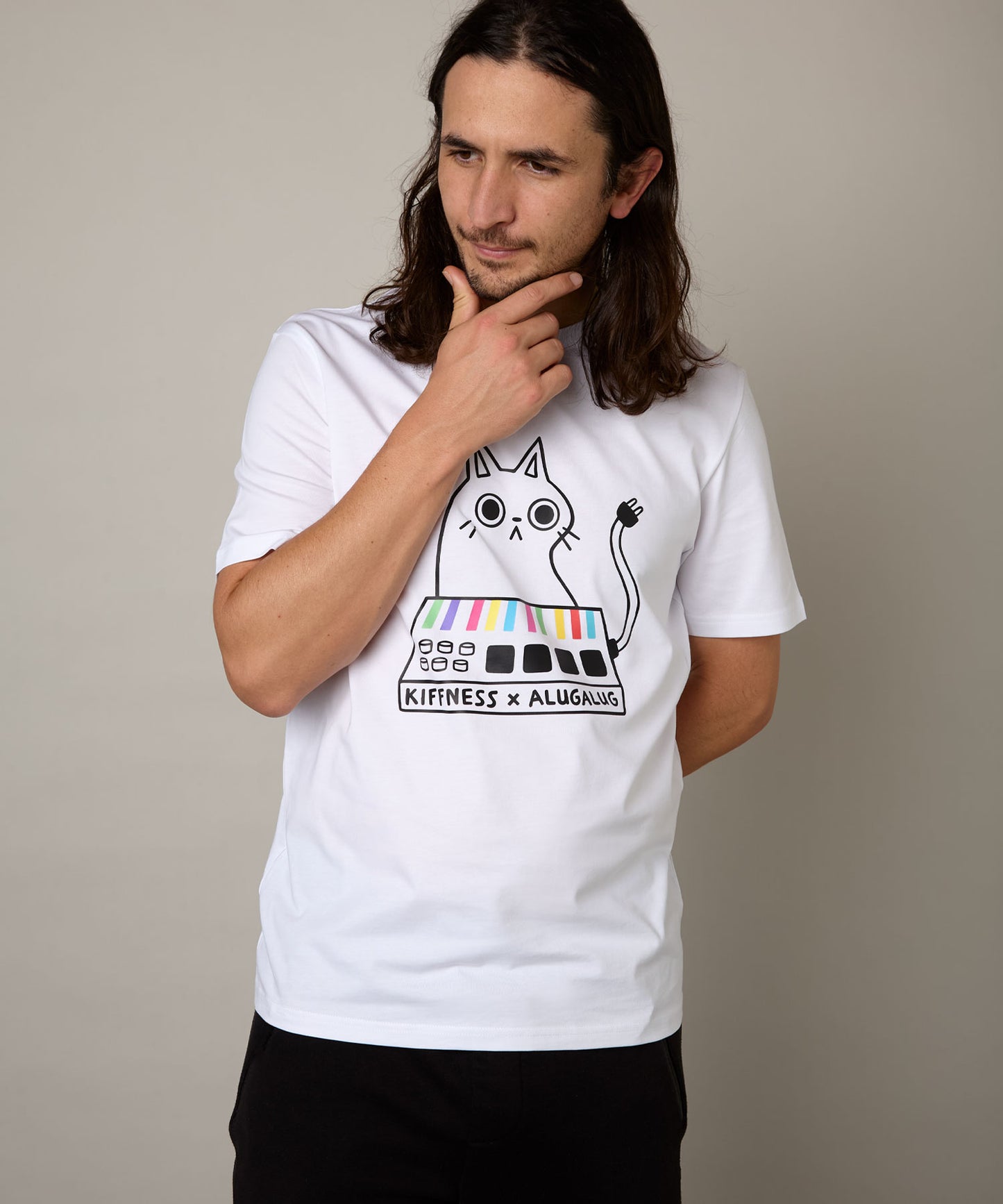 Alugalug Smarties Unisex Tee (White)