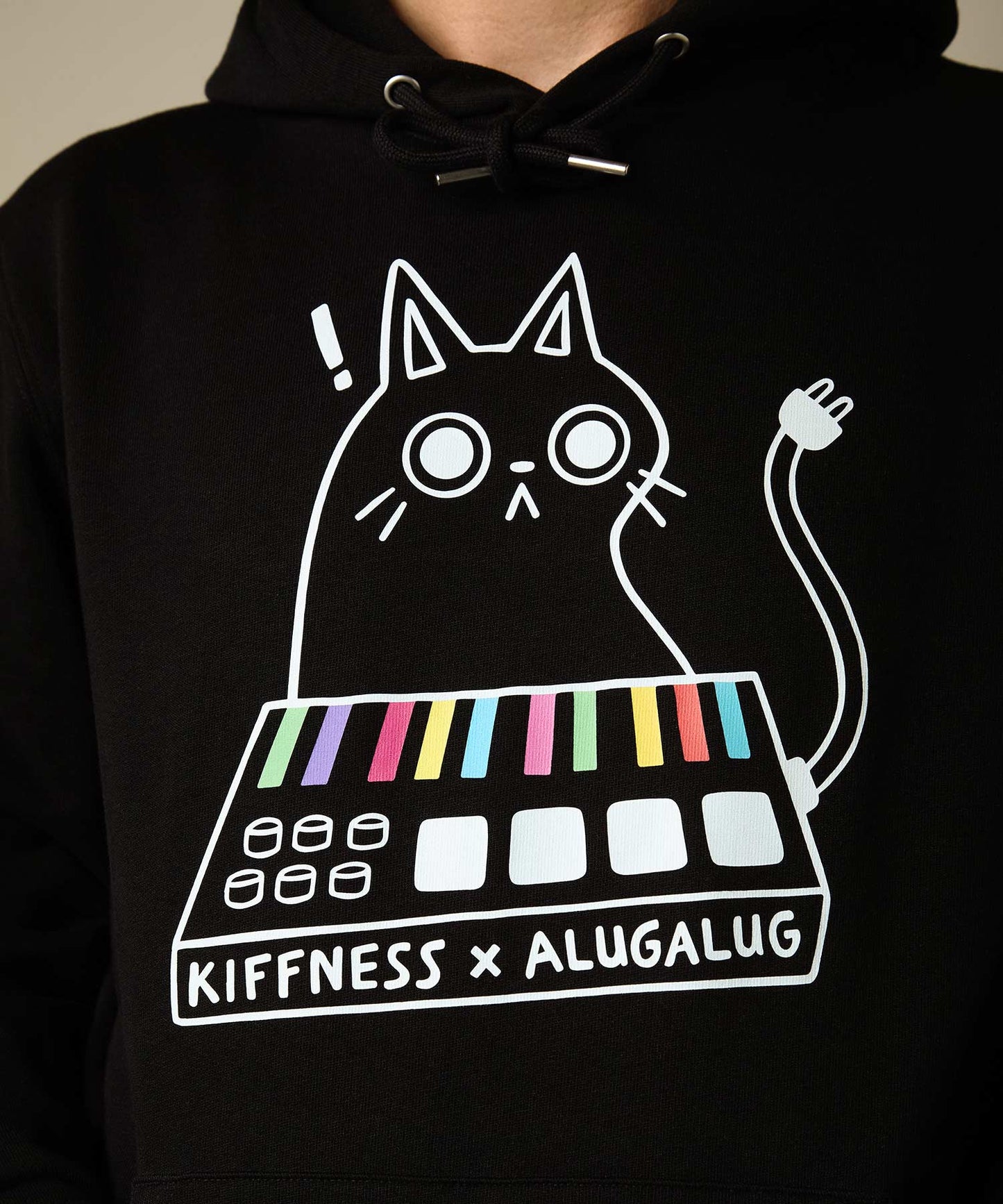 Alugalug Smarties Unisex Hoodie (Black)