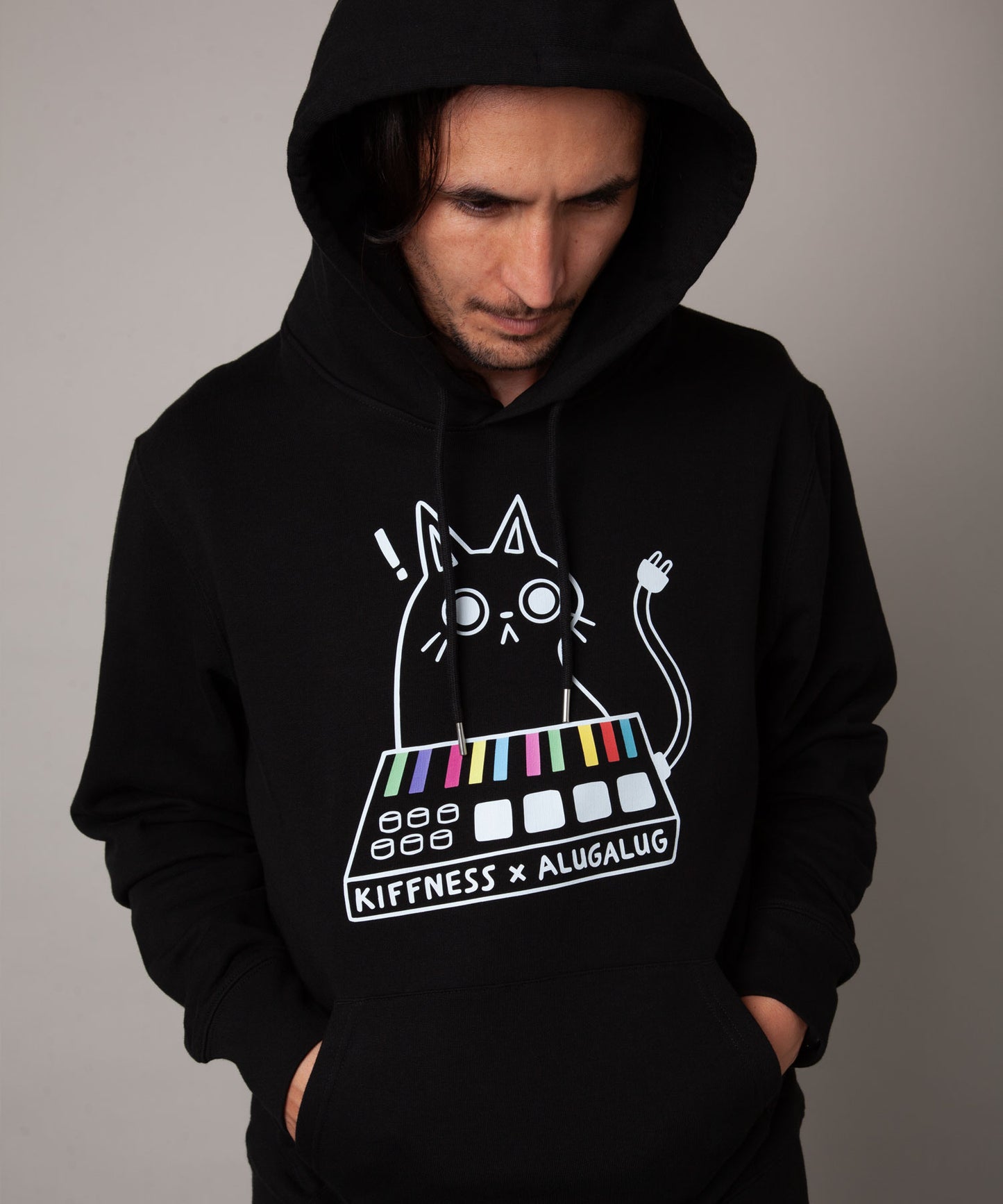 Alugalug Smarties Unisex Hoodie (Black)