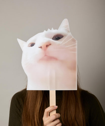 Vibe Cat Sign with hand-signed autograph