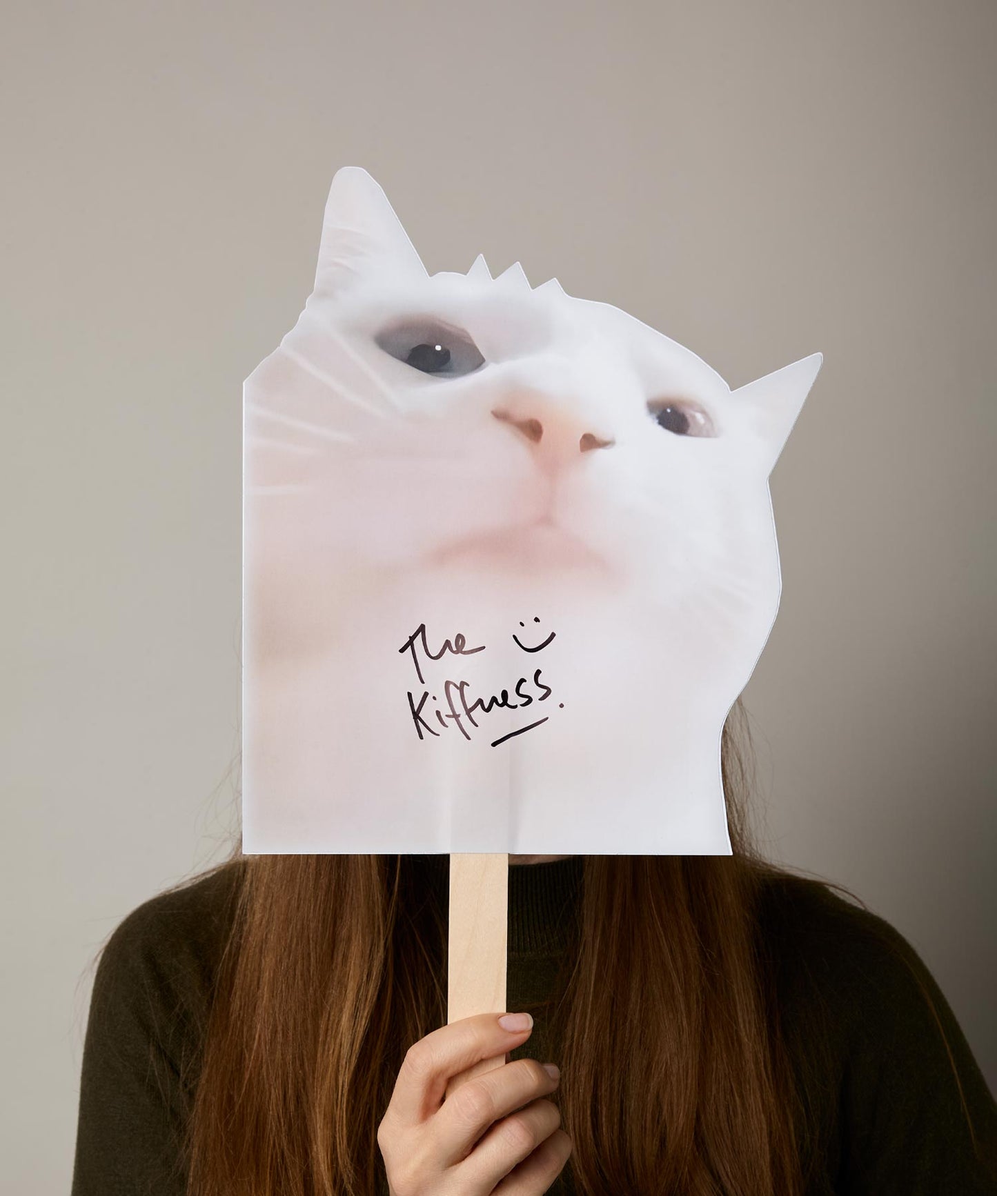 Vibe Cat Sign with hand-signed autograph