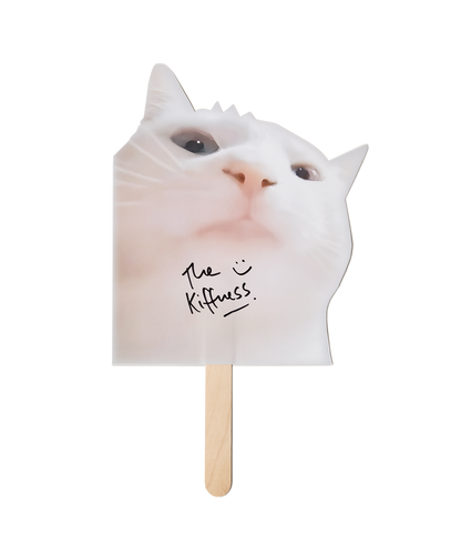 Vibe Cat Sign with hand-signed autograph