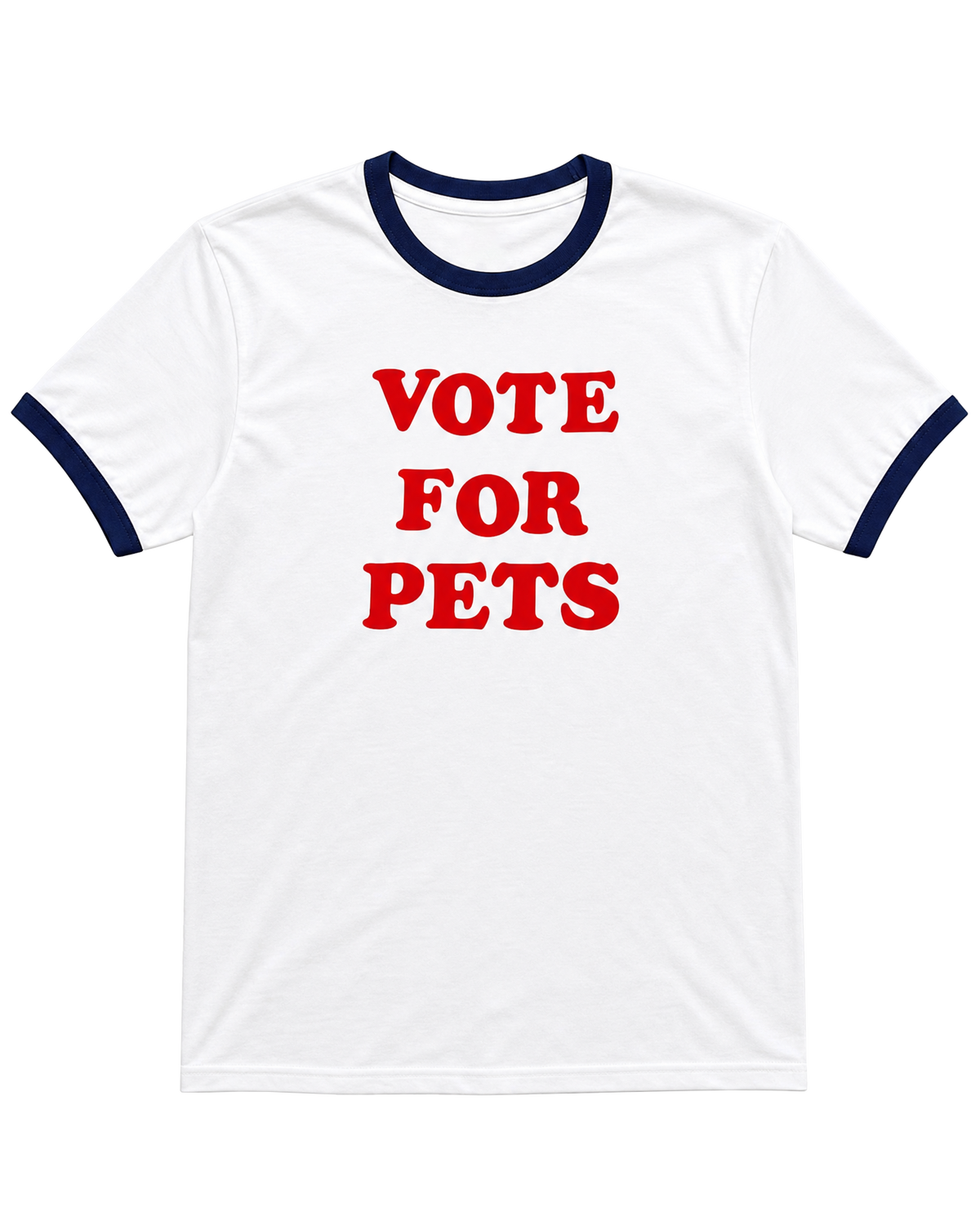 Vote for Pets Unisex Tee (White)